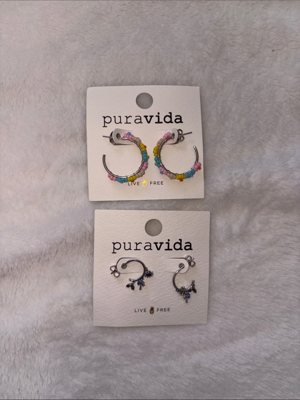 NWT pura vida earrings